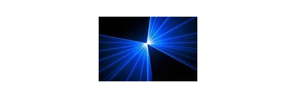 Showlaser blau