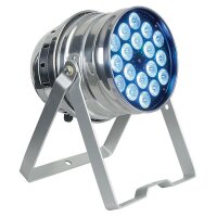 Showtec LED Par 64 Q4-18, black/schwarz, 18x RGBW-LEDs, DMX, 40 Grad Abstrahlwinkel