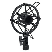 Showgear Microphone holder 22-24 mm Black anti shock mount