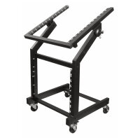 Showgear 19 Zoll Rack, mit neigbarem Oberteil