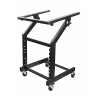 Showgear 19 Zoll Rack, mit neigbarem Oberteil