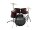 Dimavery DS-200 Drum set, wine red