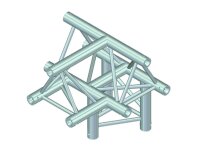 Alutruss Trilock E-GL33 T-43 4-Weg-Stück, Spitze oben