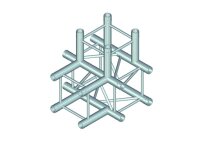 Alutruss Quadlock QL-ET34 T-42 4-Wege-T-Stück