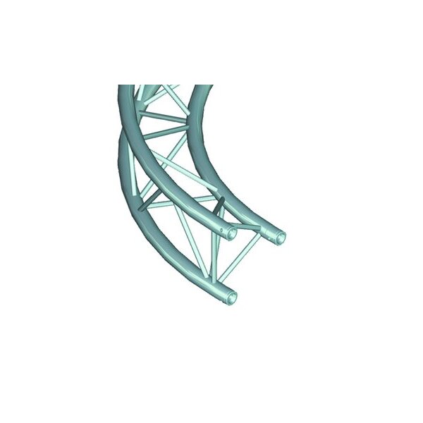 Alutruss Decolock DQ-3 Element für Kreis d=3m, Spitze innen, 90°