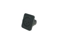 FUTURELIGHT mounting-socket XLR 3-Pol PHS-series