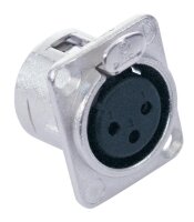 Neutrik XLR mounting socket 3pin NC3FDL-1