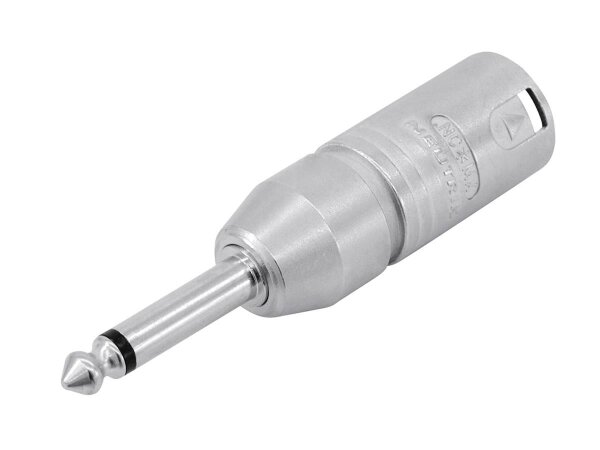 Neutrik NA2MP Adapter XLR male/6,35 mono