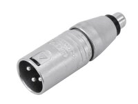 Neutrik NA2MPMF XLR male/Cinch Buchse