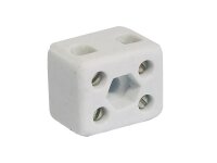 Omnilux Ceramic Luster Terminal, 2 Pins with Fix.