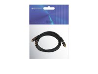 Omnitronic Kabel CC-03 2x2 Cinch rot/sw 0,3m HighEnd