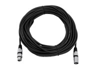 Omnitronic XLR cable 3pin 20m bk