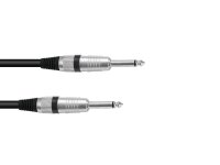 Omnitronic Jack cable 6.3 mono 1m bk ROAD