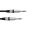 Omnitronic Kabel KS-10 Klinke/Klinke 1m stereo.