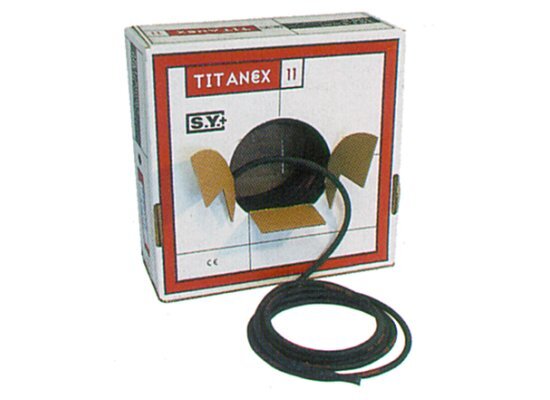 Titanex Gummikabel, 5x 10.0mm², Ø29,1mm, PREIS PRO METER, (ABNAHME IN 50m SCHRITTEN)