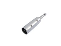 Adapter XLR-Stecker/Klinkenstecker mono