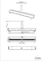 Fader 10KB 60mm für XMP-1400/-2800