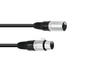 Omnitronic XLR cable 5pin 0.5m bk