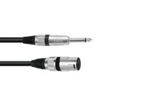 Omnitronic Adaptercable XLR(M)/Jack mono 2m bk