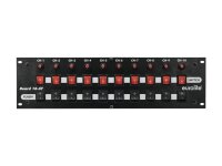 Eurolite Board 10-ST 10x Schutzkontakt, max. 16A, 5A pro Kanal