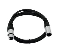 Omnitronic XLR cable 5pin 1m bk