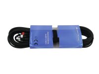 Omnitronic Adaptercable 3.5 Jack/2xRCA 6m bk