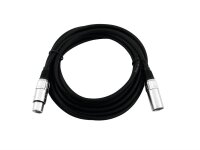 Omnitronic XLR cable 3pin 1.5m bk