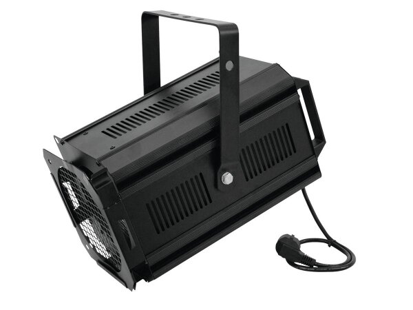Eurolite Theatre 650/1000 Spot, Fresnel schwarz, 10° bis 40° Fokussierbar, bis 1000 Watt