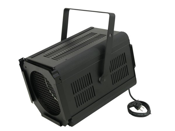 Eurolite Theatre 2000 Spot, Antihalo schwarz, 10° bis 40° Fokussierbar, bis 2000 Watt
