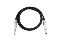 Omnitronic Jack cable 6.3 mono 3m bk ROAD