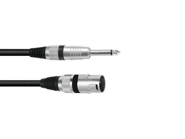 Omnitronic Adaptercable XLR(M)/Jack mono 5m bk