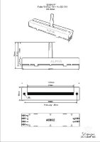 Fader 50KAx2 45mm  EM-760