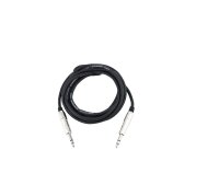 Omnitronic Jack cable 6.3 stereo 3m bk ROAD