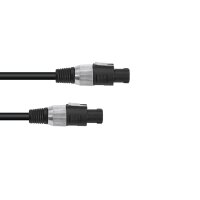 Omnitronic Speaker-Kabel 1,5m, hochflexibel,2x2,5mm²