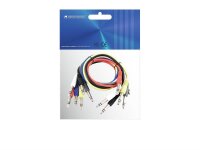 Omnitronic Jack cable 6.3 Patchcord stereo 6x0.9m