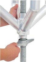 Alutruss Quadlock Nivellier-Fussgestell QNF-300
