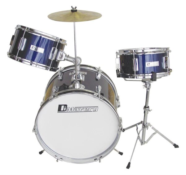 Dimavery JDS-203 Kids Drum Set, blue