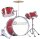 Dimavery JDS-203 Kids Drum Set, red