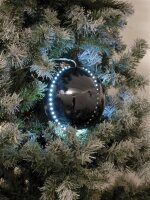 LED Snowball 15cm, schwarz