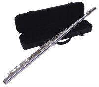 Dimavery QP-10 C Flute, silver-plated