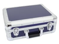 Roadinger CD-Case ALU Digital-Booking,abgerund.blau