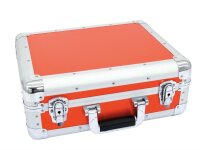 Roadinger CD Case ALU digital booking rounded red