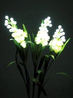 Arum set, 3 branches with LEDs white 85cm