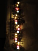 Rose narrow carpet, with LEDs, 120cm