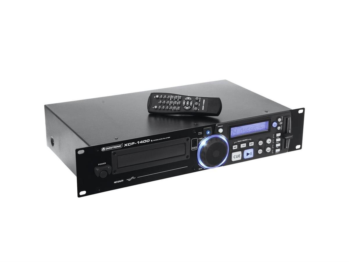 OMNITRONIC XMP-1400 CD-/MP3-Player 