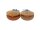 Dimavery Fingerkastagnetten, Holz /Paar
