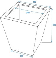 LEICHTSIN BASIC-50, schwarz, glänzend