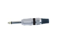 Omnitronic Jack plug 6.3 mono bk ROAD 10x