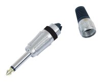 Omnitronic Klinkenstecker mono 6,3mm,MROAD,schwarz, 10...