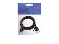 Omnitronic Snake cable 8xRCA/8xJack mono 15m